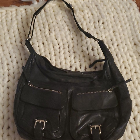 Banana Republic Handbags - Black Leather Purse